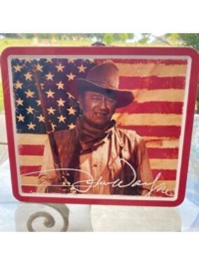 Duke and The Duke Lunch Box John Wayne Red Black 2015